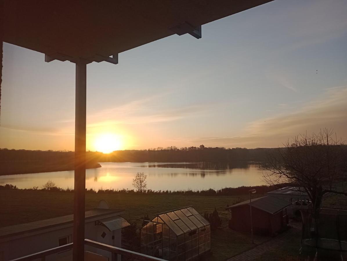 Erdgeschoss-Appartement Mit Seeterasse Ahrensbok Zewnętrze zdjęcie