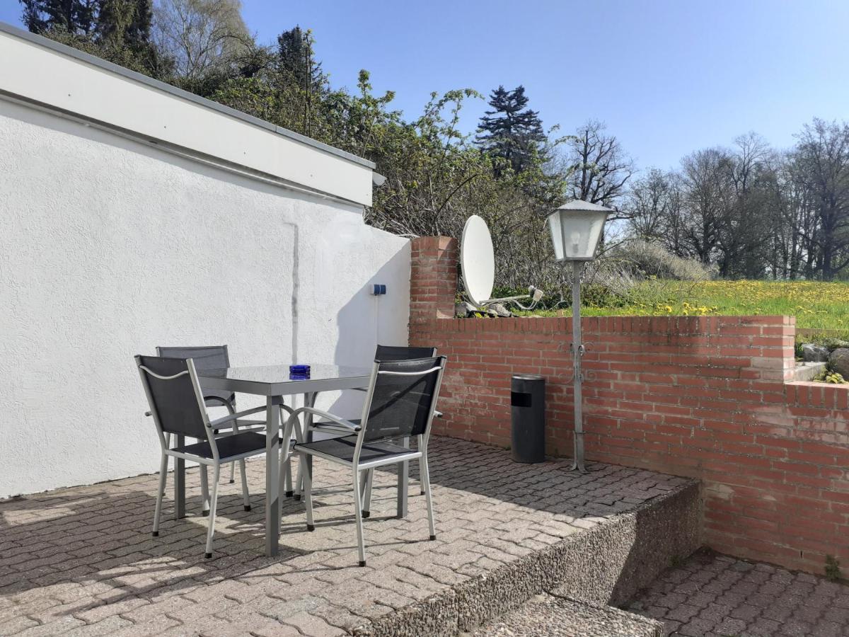 Erdgeschoss-Appartement Mit Seeterasse Ahrensbok Zewnętrze zdjęcie